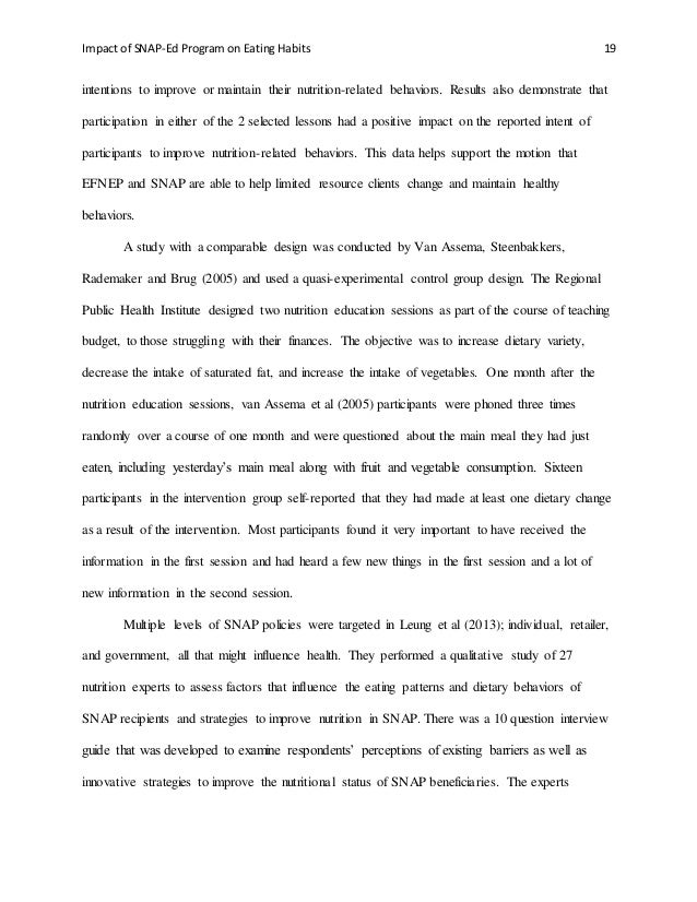 nutrition essay topics