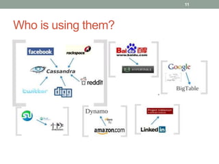 Who is using them?
11
 