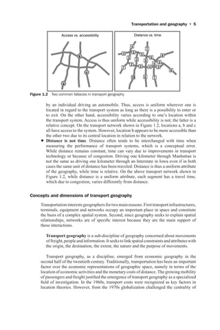 THE GEOGRAPHY OF TRANSPORT SYSTEMS 1st Edition Jean-Paul Rodrigue | PDF