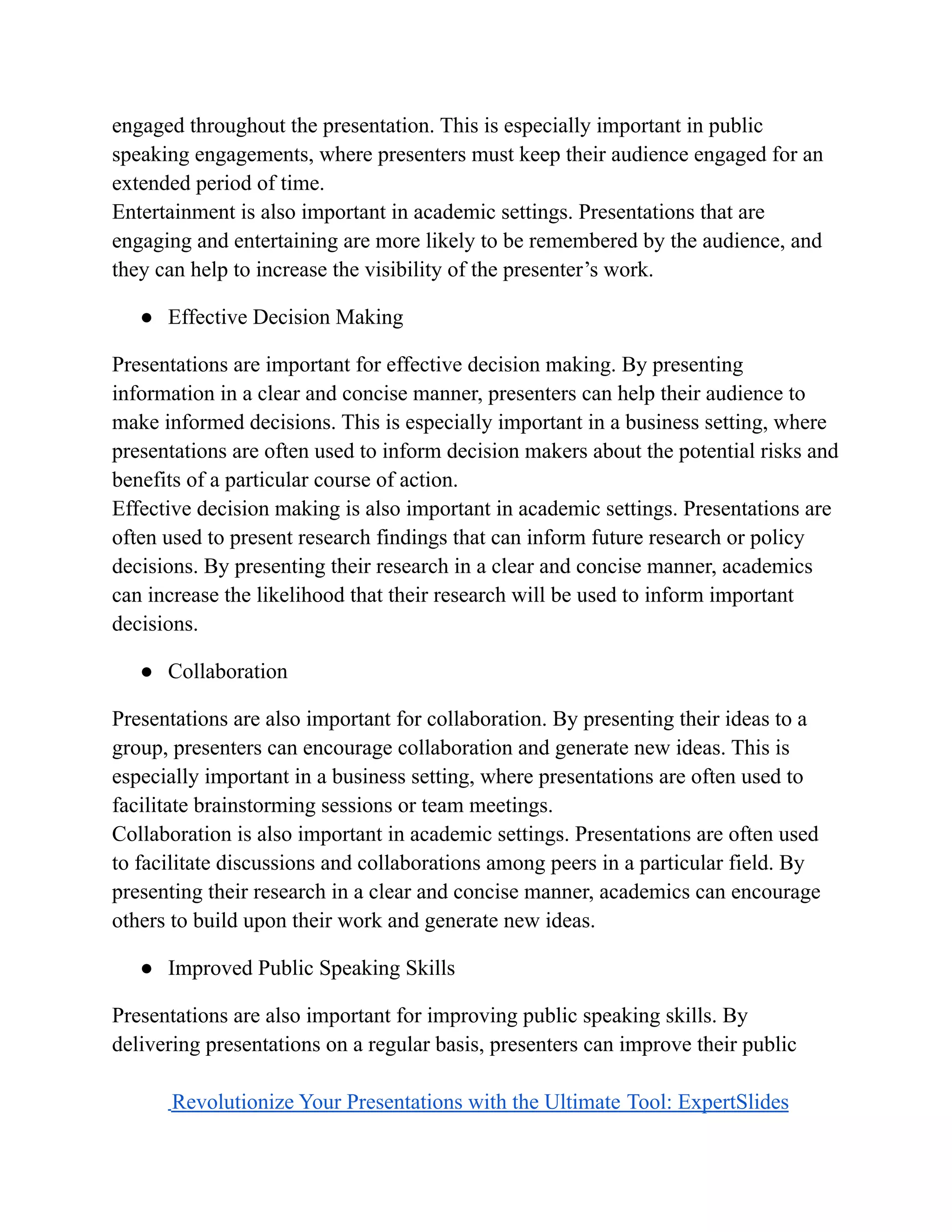 Powerful Presentations The Key to Success in Communication | PDF