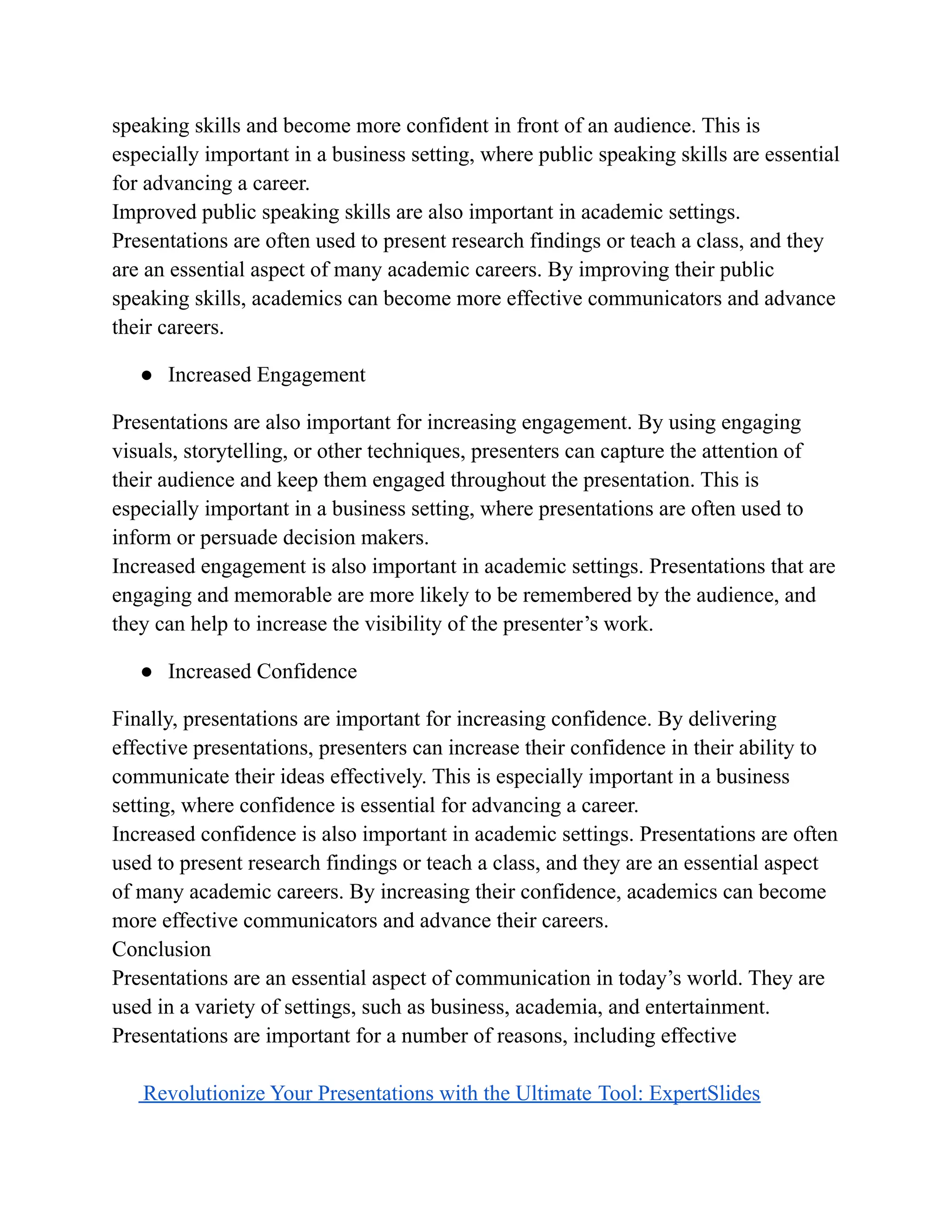Powerful Presentations The Key to Success in Communication | PDF