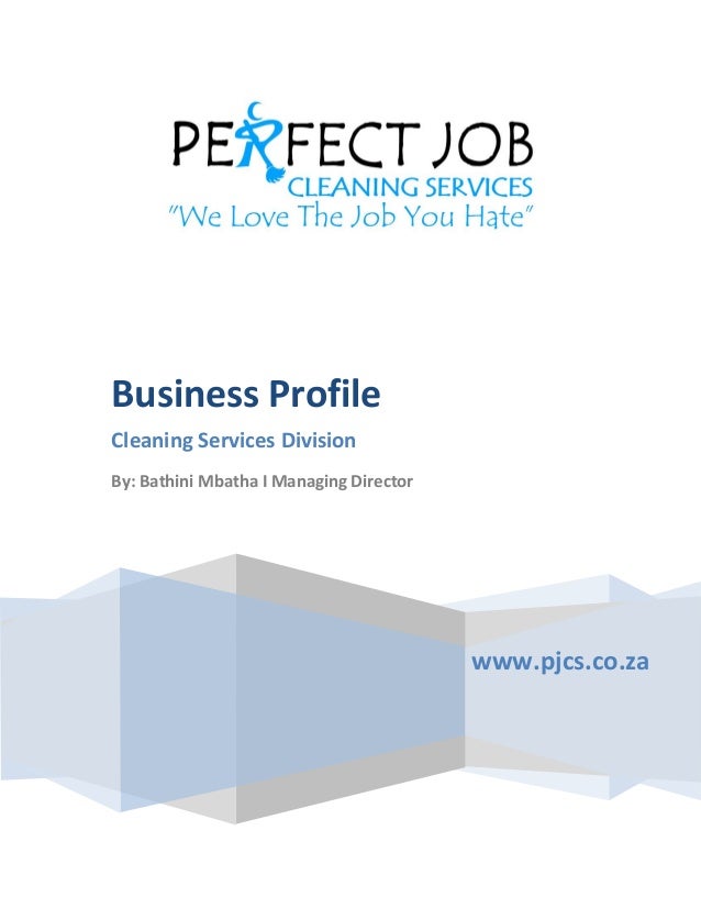 Perfect Job Cleaning Services Profile