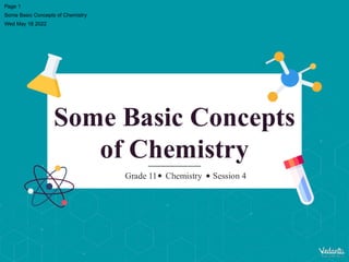 Page 1
Some Basic Concepts of Chemistry
Wed May 18 2022
 