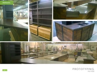 Starbucks
P R O TO TY P I N G
FULL-SCALE
 