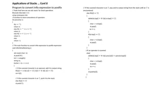 Comprehensive Guide to Stack Data Structures and Infix to Postfix ...