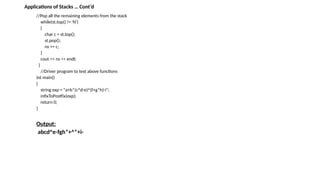 Comprehensive Guide to Stack Data Structures and Infix to Postfix ...