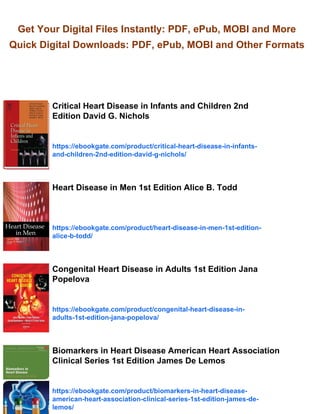 Heart Disease in Pregnancy 2nd Edition Celia Oakley | PDF