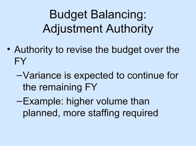Nursing Unit Budget Variance