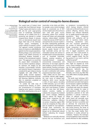 Biological vector control of mosquito-borne disease | PDF