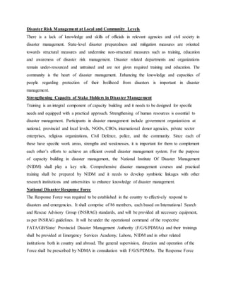 DRR_Recurring response difficulties in pakistan | PDF