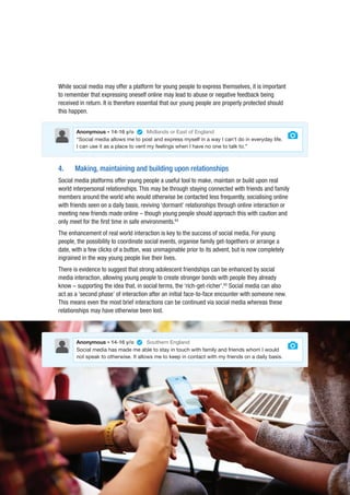 Social media and young people's mental health and wellbeing | PDF