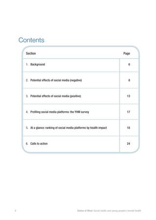 Social media and young people's mental health and wellbeing | PDF