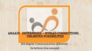 Anaadi Credentials