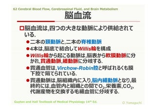 62 cerebral blood flow,cerebrospinal fluid,and brain metabolism | PDF