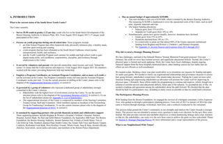 A. INTRODUCTION
What is the current status of the South Street Youth Center?
The Center currently:
Serves 35-50 youth in grades 1-12 per day, youth who live in the South Street Development of the
Boston Housing Authority in Jamaica Plain, MA. From August 2014-August 2015 115 unique youth
participated in the Center.
Focuses on youth programs during out-of-school time. These programs include:
an After-School Program that offers homework help, physically strenuous play, a healthy snack,
and time spent writing and creating;
a teen program that has been rebranded as the South Street Clubhouse which teaches
entrepreneurial, health, and resiliency;
and the Youth Leadership Program each summer for middle and high school youth to gain
digital media skills, self-confidence, responsibility, discipline, and resiliency through
employment at the Center
Is served by volunteers and parents who provide mentorship, teach lessons, and work “behind the
scenes” to ensure that the Center persists and improves. From August 2014-August 2015 20 volunteers
worked with the center, providing homework help and mentorship.
Employs a Program Coordinator, an Assistant Program Coordinator, and as many as 8 youth to
run the activities at the Center. The Program Coordinator works full time and the Assistant Program
Coordinator works part time. To see the current structure of staffing at the Center, please refer to the
diagram of the Organizational Structure of SSYC in section G.
Is governed by a group of volunteers who represent a dedicated group of stakeholders strongly
committed to the Center’s mission.
Stakeholders with the highest level of involvement oversee the Center. To see the current
structure please refer to the diagram of the Governance Structure of SSYC in section G. To see
the list of stakeholders please see Appendix E: List of Stakeholders.
The organizational structure of the Center is composed by members of the Steering Committee,
Finance Group, Staff and Volunteers. These members operate as members of the Overarching
Group for Fundraising Coordination. To see the current structure please refer to the diagram of
the Organizational Structure of SSYC in section G.
Is sustained by supporting partners who provide financial, in-kind, and collaborative support.
These supporting partners include Brigham & Women’s Hospital, Children’s Hospital, Partners
Hospital, Eastern Bank, the Paul and Edith Babson Foundation, the September 20th Fund, The Boston
Foundation, the Boston Housing Authority, Boston Summer Fun, Friends of South Street, Tree of
Life/Arbol de Vida, Southern Jamaica Plain Health Center, the Tenant Task Force and Boston Tenants
Coalition, Roslindale Food Bank, West Roxbury Friends, Whole Foods, Stop & Shop, elected officials,
churches, local artists, social justice advocates, and members of the Boston Police Department.
Has an annual budget of approximately $235,000.
This sum includes a rent cost of $105,000, which is funded by the Boston Housing Authority.
The remaining $130,000 is fundraised to cover the operational costs of the Center, such as staff
time, stipends, materials and trips.
The largest funding allocations:
Salaries grew from 53% to 65%.
Stipends for Youth grew from 10% to 14%
Simultaneously, grants have grown steadily, however, donations have declined.
Grants grew from 53% to 65%.
Donations declined from 24% to 13%.
It is noteworthy to point out that almost 80% of the Grants represent institutional
funding from Brigham and Women’s, Children’s, and Partners Hospitals
See Appendix A: Income Sources and Expenses from 2013 through 2015.
Why did we need a Strategic Planning Process?
We face challenges, outlined in the Deborah Munroe Noonan Memorial Fund grant proposal. First and
foremost, the youth we serve face extreme poverty and significant educational deficits. Second, the Center’s
physical space is limited and needs updating. Third, the Center faces fiscal challenges; despite ongoing
financial support from the three hospitals mentioned above, other funding sources are less stable and our
efforts are not efficient or well-coordinated.
We needed a plan. Building a three year plan would allow us to streamline our requests for funding and apply
for multi-year grants. We needed to clarify our organizational relationships and governance structure to ensure
that, going forward, stakeholders would know who should make decisions. Putting the Center on more solid
financial footing and empowering stakeholders as advocates will position the Center well for improving its
physical space. Ultimately, these efforts enable the programming to continue and improve, which, though not a
solution to extreme poverty and educational deficits, forms part of the solution. To accomplish any of this, we
needed a roadmap and agreement among the stakeholders about the path forward. We decided that the plan
should be built in a participatory way, including as many voices as possible so that we could build consensus.
The Participatory Planning Process
With funding from the Boston Foundation, we engaged the services of a bilingual consultant, Carlos Espinoza-
Toro, who guided us through a participatory planning process. From July of 2015 to January of 2016 this plan
came to fruition through meetings, workshops, interviews, and a synthesis conducted by the consultant.
This process helps ground the Center’s community in our strengths and catalyze the Center towards a stronger
future. This process was not intended to answer every question or make every decision for the next three years.
Instead, this plan provides relevant and reachable objectives, a robust fundraising strategy and a clear structure
so that we, the stakeholders, can work over the next three years to achieve the goals we have articulated. Please
see Section F: Strategic Planning Process for more information and a visual representation of the process.
What is our Neighborhood-Wide Vision?
 