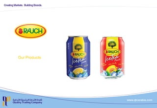 Our Products
 