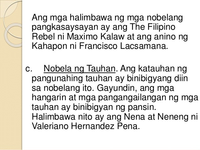 Halimbawa Ng Nobelang Romansa - Natasya Halimbawa Story