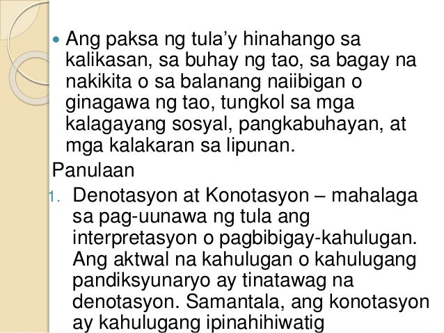 Sampung Halimbawa Ng Denotasyon At Konotasyon Maikling Kwentong