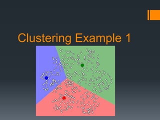 Clustering Example 1
 