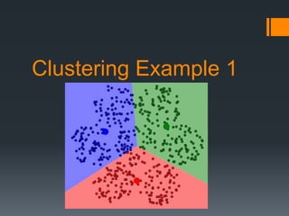 Clustering Example 1
 