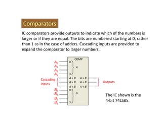 6 2 magnitudecomparator ibit and 2 bit converted | PPTX