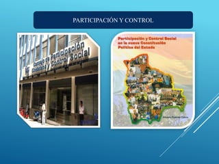 PARTICIPACIÓN Y CONTROL
 