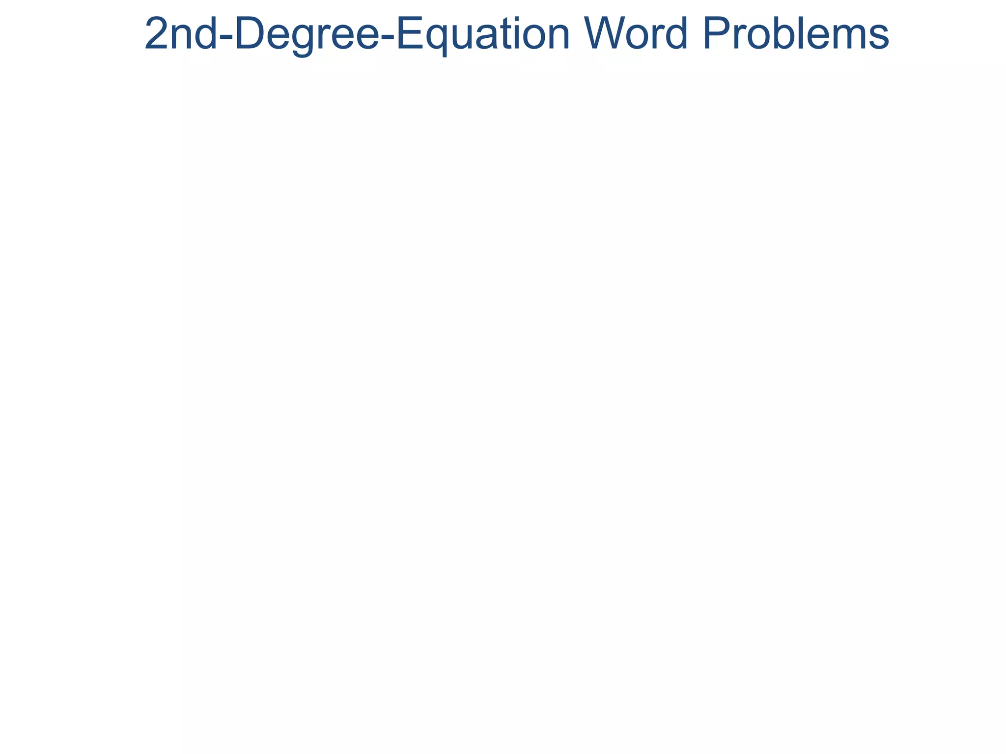6 2nd degree word problem, areas and volumes-xc | PPTX