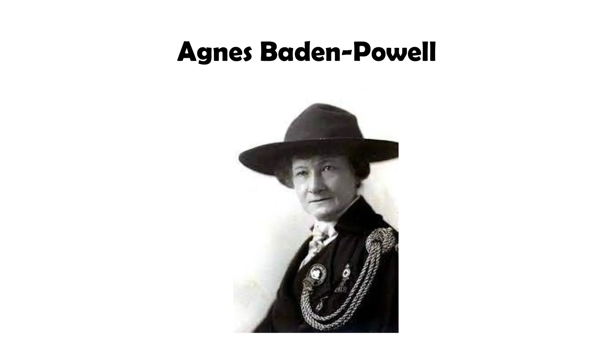 Agnes Baden-Powell
 