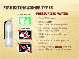 Fire FIGHTING Extinguisher FOR ALL FIREFIGHTER | PPT