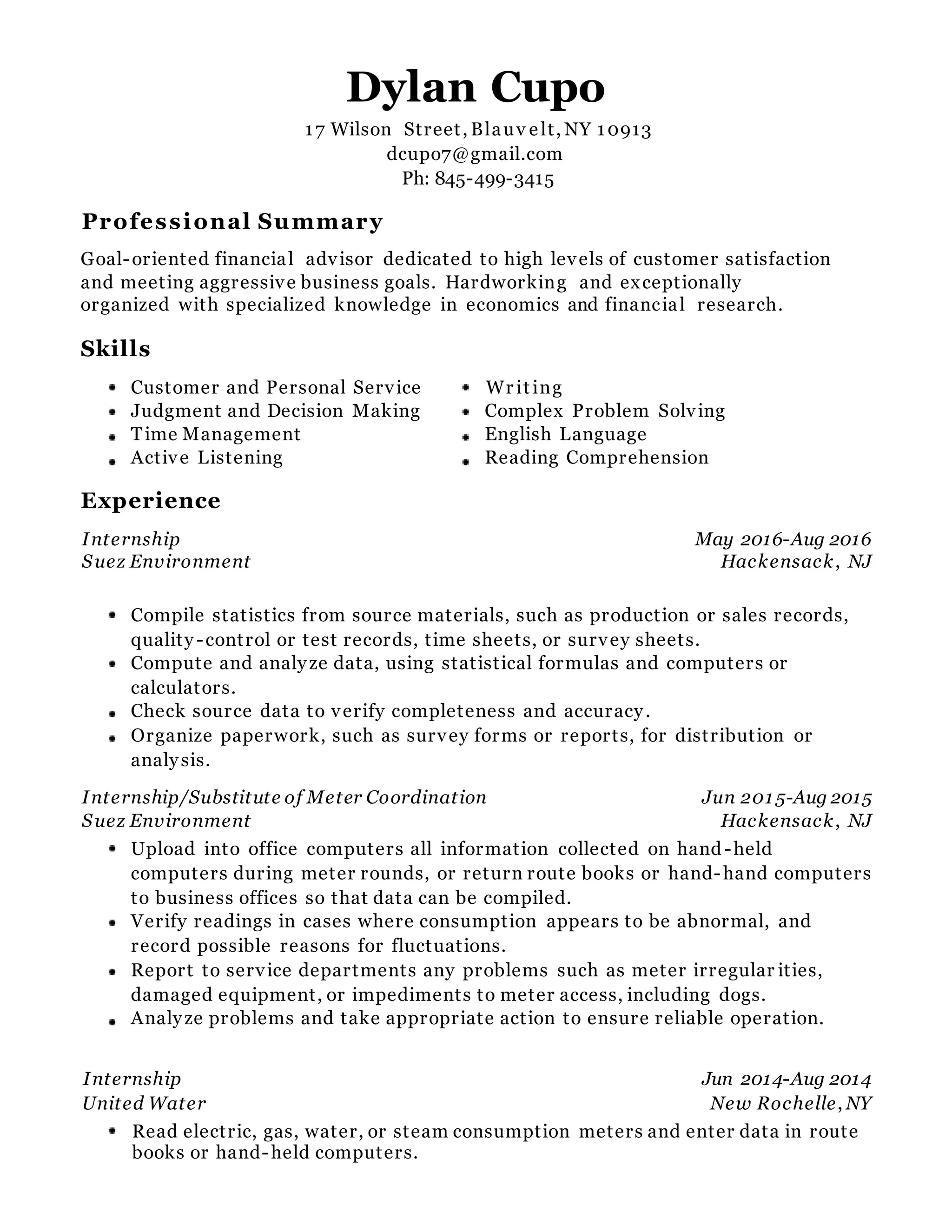 Job Resume PDF Job resume pdf