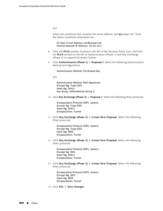 ScreenOS 6.1 Concepts & Examples