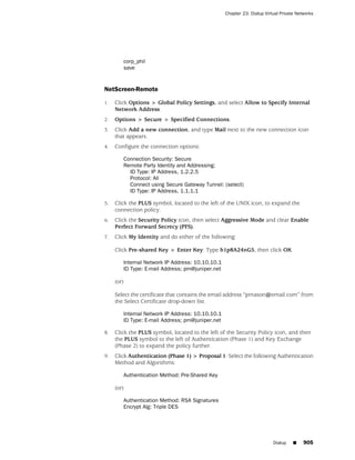 ScreenOS 6.1 Concepts & Examples