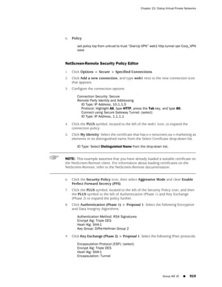 ScreenOS 6.1 Concepts & Examples