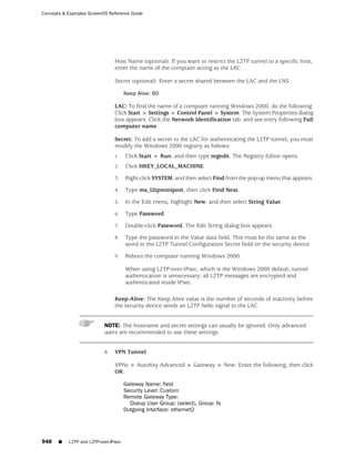 ScreenOS 6.1 Concepts & Examples