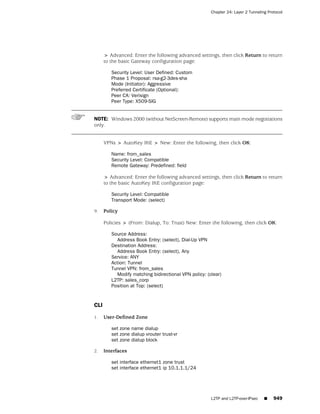 ScreenOS 6.1 Concepts & Examples