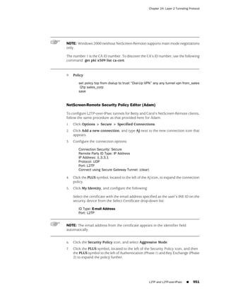 ScreenOS 6.1 Concepts & Examples