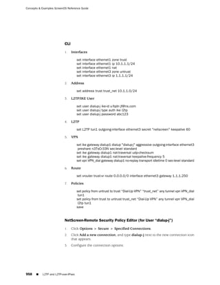 ScreenOS 6.1 Concepts & Examples