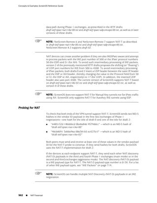 ScreenOS 6.1 Concepts & Examples