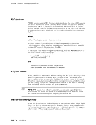 ScreenOS 6.1 Concepts & Examples
