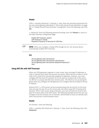 ScreenOS 6.1 Concepts & Examples