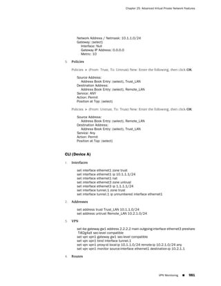 ScreenOS 6.1 Concepts & Examples