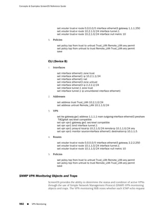 ScreenOS 6.1 Concepts & Examples