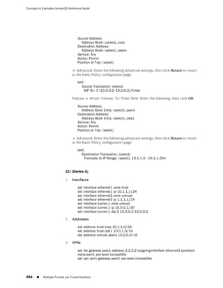 ScreenOS 6.1 Concepts & Examples