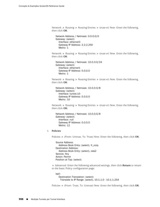 ScreenOS 6.1 Concepts & Examples