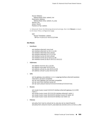 ScreenOS 6.1 Concepts & Examples