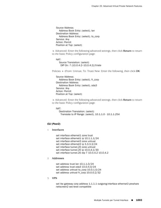 ScreenOS 6.1 Concepts & Examples