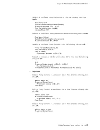 ScreenOS 6.1 Concepts & Examples