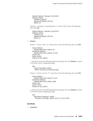 ScreenOS 6.1 Concepts & Examples