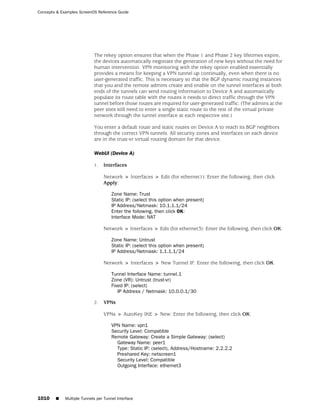 ScreenOS 6.1 Concepts & Examples