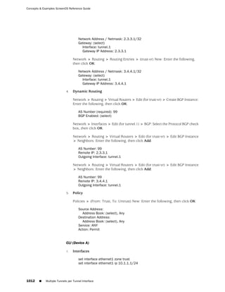 ScreenOS 6.1 Concepts & Examples